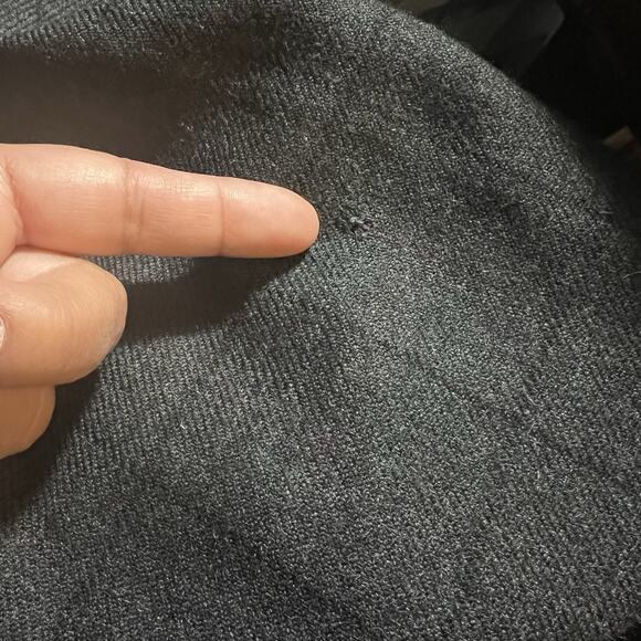 Tommy Hilfiger Dark Gray Plaid Worsted Wool Blazer Sport Coat Jacket 42L - Picture 12 of 12